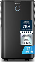 Pro Breeze, Luftentfeuchter, 12 L, Grau/Schwarz, OmniDry in 24h Entfeuchtungsleistung - elektrisch, Feuchtigkeitssensor