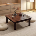 GSATREY, Sofa, 32 cm, Braun, Japanischer Bodentisch, Tisch Niedrig Klappbar, Tatami-teetisch, Bambus Beistelltisch Couchtisch mit Faltbaren Beinen