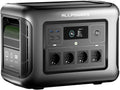 ALLPOWERS, Powerstation, 1056Wh, 1600 W, Grau, R1500 LITE Tragbare, LFP Batterie Backup mit 4x AC Ausgäng Solar