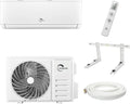 Sannover, Split-Klimaanlage, 2,6 kW, 7 m, Weiss/Grau, Wand- Inverter (Kühlen / Heizen) / 9000 BTU Osmozra +