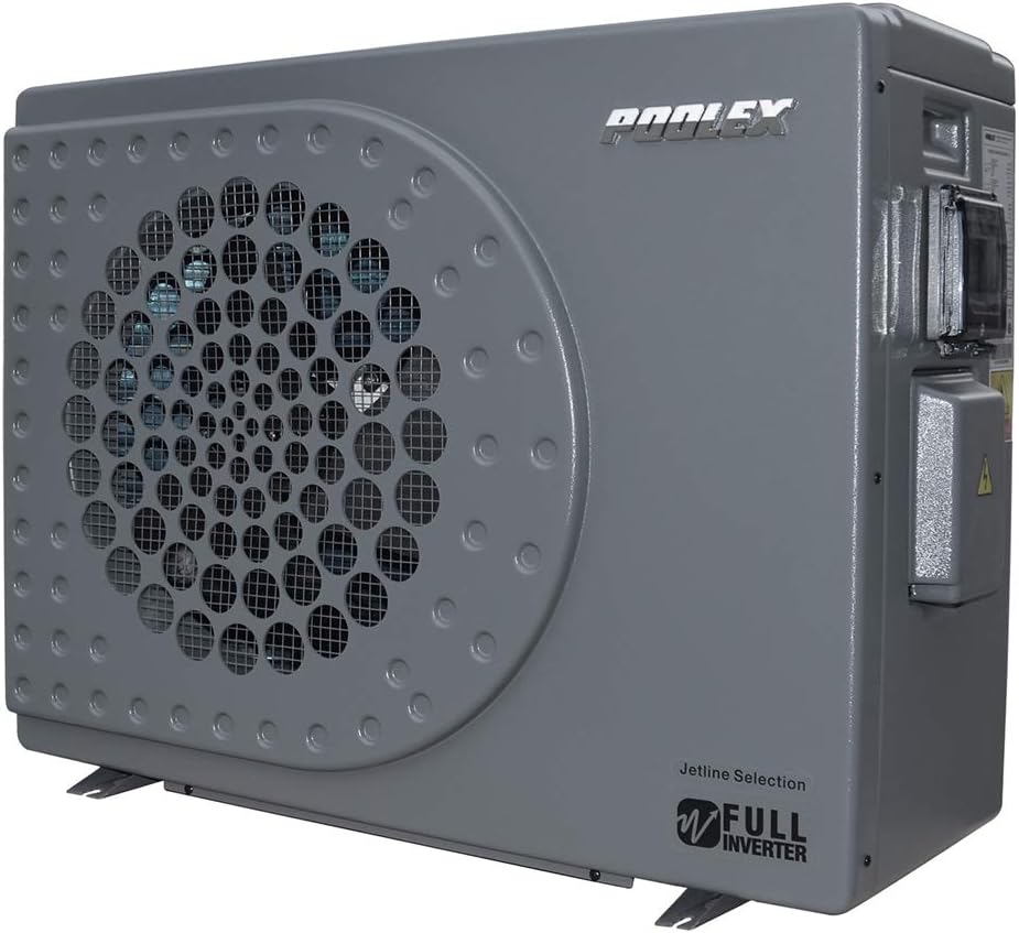POOLEX, Kompressor, 110 m, Grau, Poolstar Jetline Selection Inverter 210 PC-JLS210N, leise, mit und Ventilatoren mit Variabler Geschwindigkeit