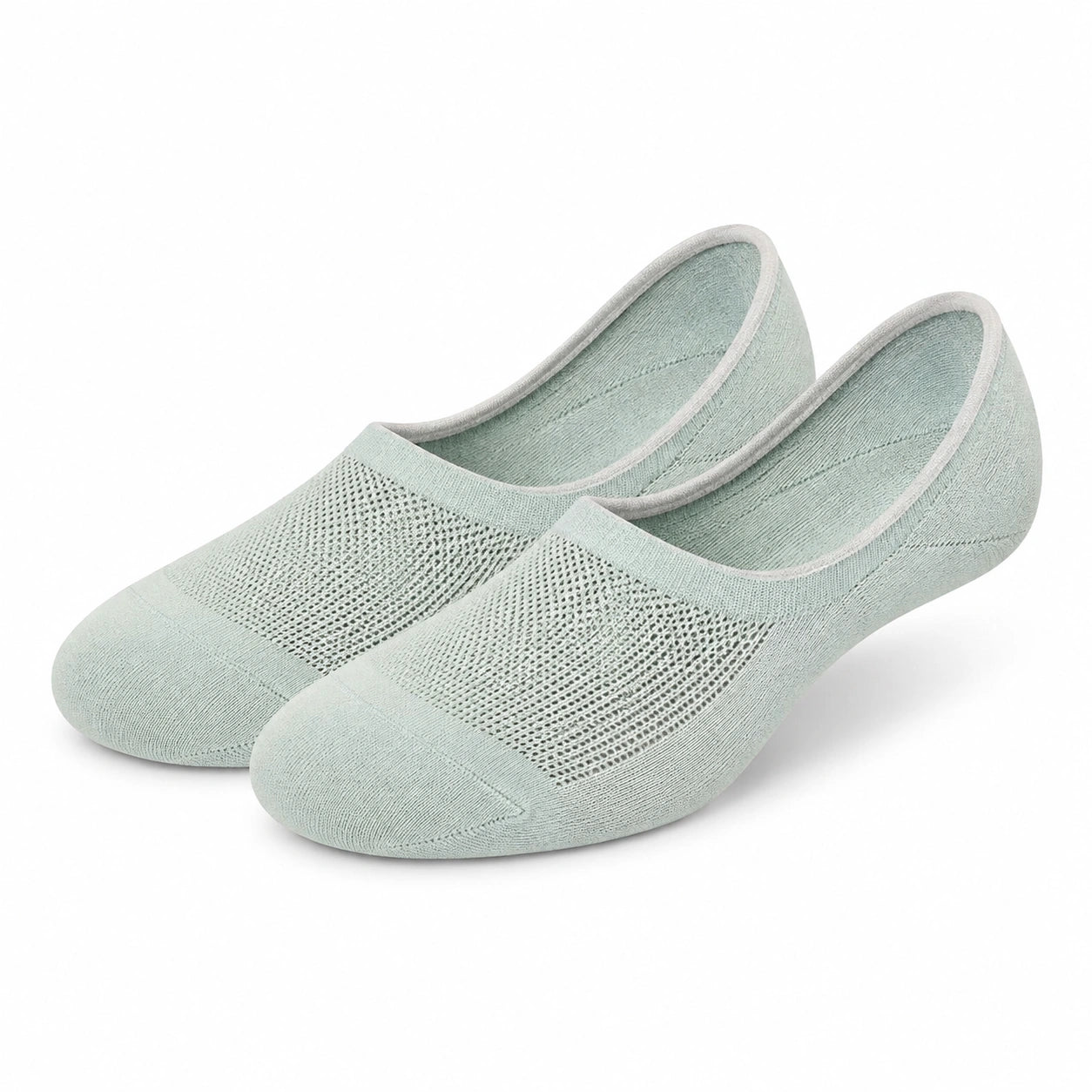 Sneakersocken 43-46 aus Textil Mintgrün - atmungsaktiv und niedrig geschnitten