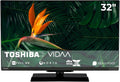 TOSHIBA, Fernseher, 32 Zoll, Schwarz, Smart TV, Smart TV VIDAA Full HD HDR Smart TV mit Triple-Tuner und, LED TV 32LV3E63DA