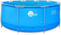 your GEAR, Stahlrahmenpool, 122 cm, 366 cm, 457 cm, Grau, Steel Frame Pool - div. Modelle / Grössen - rund rechteckig