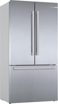 Bosch, Kühlschrank, 183 x 90.5 cm, Grau/Weiss, Serie 8 Smarter French Door KFF96PIEP