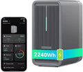 ZINNZGREEN, Netzgebundene Systeme, 2240Wh, 1600 W, 800 W, Grau, Marstek B2500 Balkonkraftwerk mit Speicher: 0% MwSt