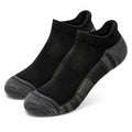 Sportsocken Größe 39-42 aus Stricktextil Schwarz Grau - kurz und atmungsaktiv