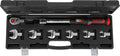 KS Tools, Drehmomentschlüssel, Schwarz/Grau, 516.9110 14x18 mm INFINITOOL Einsteck- -Satz 20-100Nm, 8-TLG