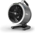 Shark, Handventilatoren, 20 m, Grau/Schwarz, FlexBreeze HydroGo tragbarer Ventilator mit Nebel innen +, bis zu Reichweite