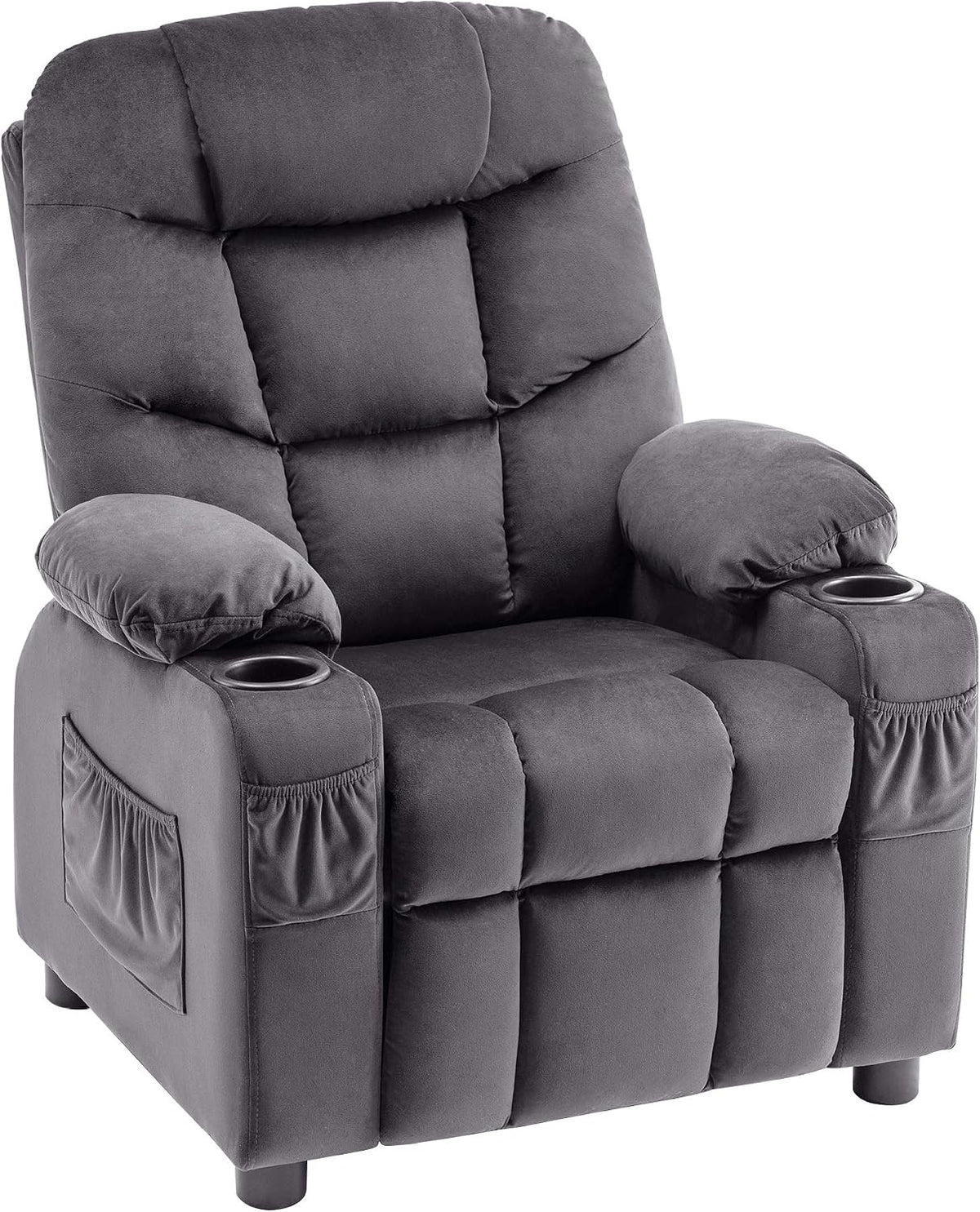Sofa, M MCombo, Dunkelgrau, Kids Sessel Jugend- und Kinder Kindersessel mit