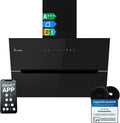 KKT KOLBE, Dunstabzugshaube, 60 cm, Schwarz, Wandhaube ECCO6005SM, kopffrei