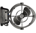 SEEKR, Bodengebläse, 17,8 cm, 24 V, Schwarz, Sirocco II, 7010CABBX, 3-Geschwindigkeit, 360 Grad Luftstrom, Direktdraht-Kardanventilator