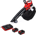 Einhell, Laubbläser, 4,0 Ah, 45 l, Schwarz/Grau, Laubsauger GE-CL 36 Li E Power X-Change (Lithium-Ionen, 2x18 V