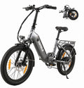 VAKOLE, E-Bike, 20 Zoll, 36 V, 13Ah, Grau/Schwarz, VT4 Klapprad Elektrofahrrad Akku Bis 100Km