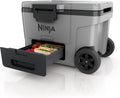 Ninja, Kühltaschen & -boxen, Grau, FrostVault isolierte Kühlbox mit Rollen, bis 68 Dosen, Schiefer