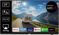 REFLEXION, Fernseher, 24 Zoll, 60 cm, Schwarz, LG webOSHub, Wohnwagen / Wohnmobil / Camping / Caravan / Boot / LKW TV