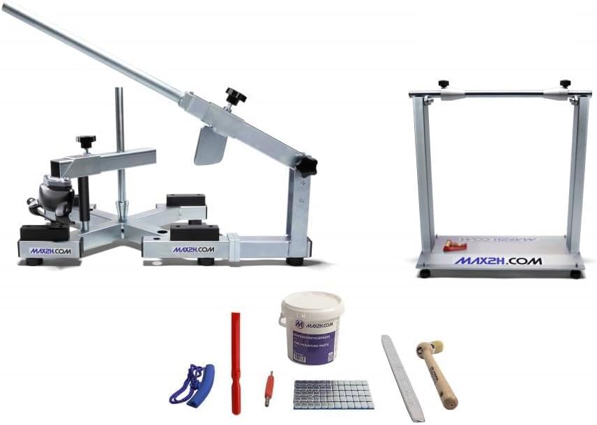 MAX2H.COM, Reifenmontagemaschinen, Grau, ® Reifenmontiergerät MG-X mit Wuchtbock Plus und