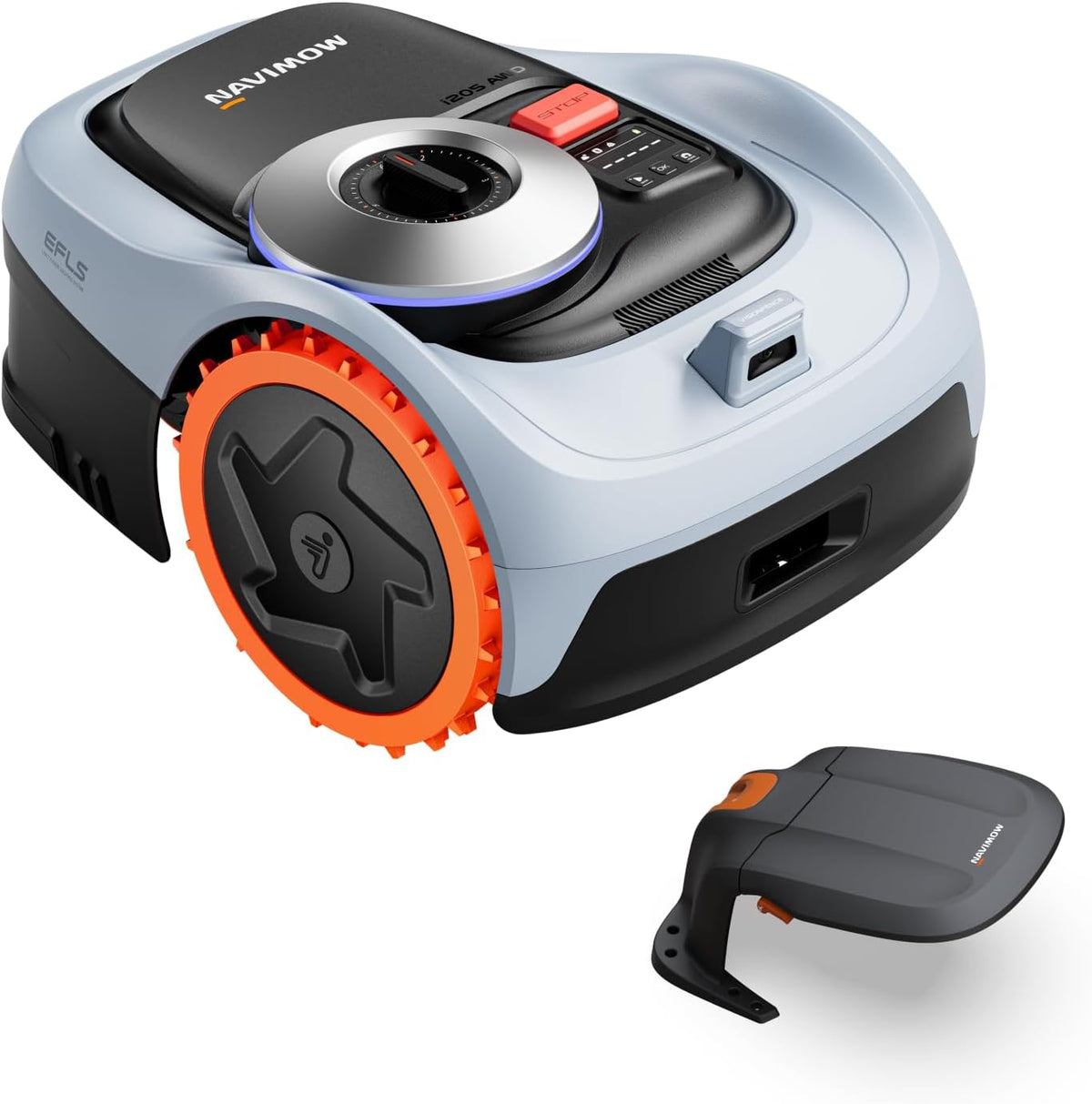 NAVIMOW, Mähroboter, 500 m, Grau, Segway i205 AWD mit Garage S, für ², NRTK+Vision