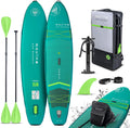 Movino, SUP-Board, 350x83x15 cm, 350 cm, 165 kg, Türkis, Stand-up-Paddle-Board - 2in1 SUP Kajak Aufblasbar