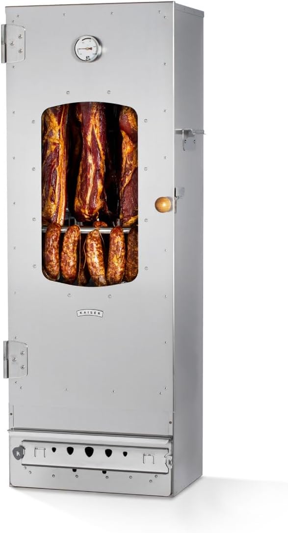 KAISER, Outdoor-Grill, 110 cm, 15 kg, Grau