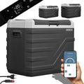 Arebos, Kompressor, 43 Liter, Anthrazit, Kühlbox, bis -20°C, App-Steuerung, Auto