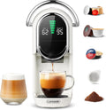 CAPXSNOB, Kaffeemaschine, 20 Bar, 1450 W, 44 mm, Weiss/Grau, Magician1 Mini Pod n 5 in 1 für Nespresso Original OL