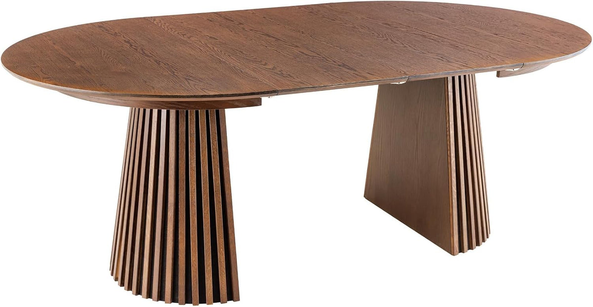 Riess Ambiente, Tische, 200x120 cm, Dunkelbraun, Esstisch Valhalla Wood - 120-160
