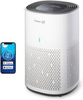 Clean Air Optima, Dunstabzugshaube, 10dB, 250m, 125m, Weiss/Grau, CA-505 Smart - Intelligenter HEPA Ionisator Luftreiniger