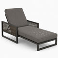 AZMAHT, Liegen, 178x59x10 cm, Grau, Auflage für Sonnenliege Wetterfest, Garten -Auflage mit 50D Schaumstoff, Wasserabweisendes Polyester