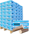 Energie Kienbacher, Outdoor-Grill, 960 kg, Blau, Nestro Hartholzbriketts 96x10 kg Karton FSC Gluthalter