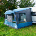 your GEAR, Vordächer & Vorzelte, Grün/Blau, Wohnwagenvorzelt Malibu 350 - Caravan Zelt, wasserdichtes Reisevorzelt