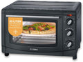 SEVERIN, Backofen, 1.500 W, 20 L, Schwarz, Back- und Toastofen mit Umluftfunktion, Mini mit Grillrost, Backblech