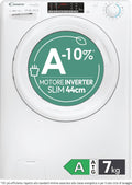 CANDY, Waschmaschine, 85 x 60 x 45 cm, 76 dB, 7 kg, Weiss, Smart Pro Inverter Slim, freistehend, Frontlader, Klasse A-10%