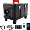 VEVOR, Heizöfen, 8 kW, 12 V, 24 V, Grau/Schwarz, Dieselheizung / All in One Diesel-Luftheizung, mit Bluetooth App Steuerung & Fernbedienung&