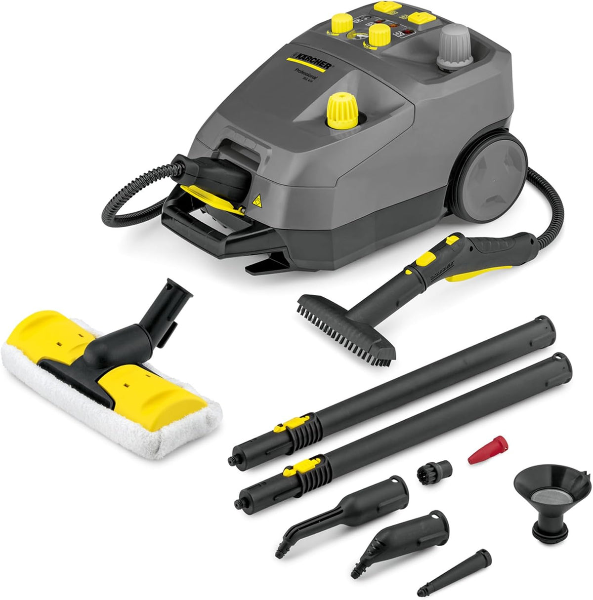 KÄRCHER, Dampfreiniger, 4 bar, Grau, Professional SG 4 / 4, Dampfdruck