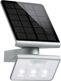 Steinel, Sicherheitsbeleuchtung, 18.9 x 18.65 x 29.8 cm, 8 m, Silber, Solar-Aussenleuchte XSolar L-S, 140° Bewegungsmelder