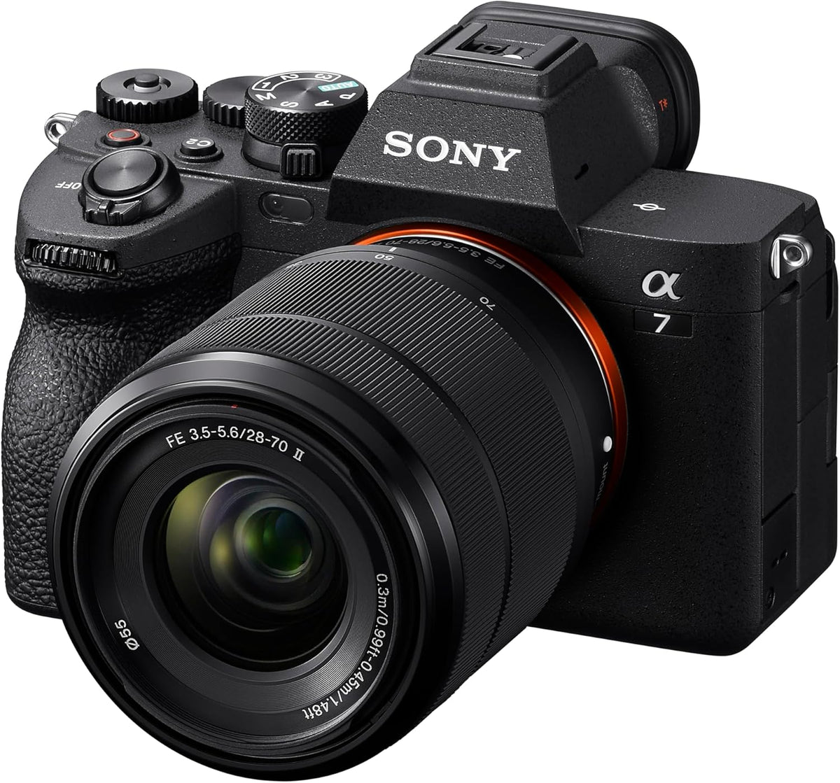 Sony, Systemkamera, 70 mm, Schwarz/Grau, Alpha 7 IV Vollformat mit 28, 33 MP
