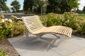 steda, Liegen, Grau/Gelb, s Gartenliege Sonnenliege Waldsofa, Relaxliege aus verzinktem Stahl, wetterfest & stabil für Garten und Terrasse