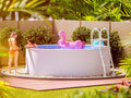 poolomio, Stahlrahmenpool, 460 x 120 cm, Weiss, ® Stahlwandpool rund