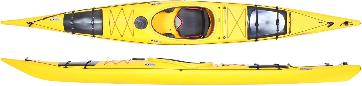 Prijon, Touren-Kajaks, 503 cm, 455 L, Gelb, Touryak500 HV Tourenkajak Vielseitiges Wanderkajak für Fluss, See & Küste