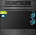 Cecotec, Backofen, 3400 W, 60 cm, 81 L, Grau/Schwarz, Einbau Pyrolytisch Bolero Hexa P506000 Matt A+., Kapazität