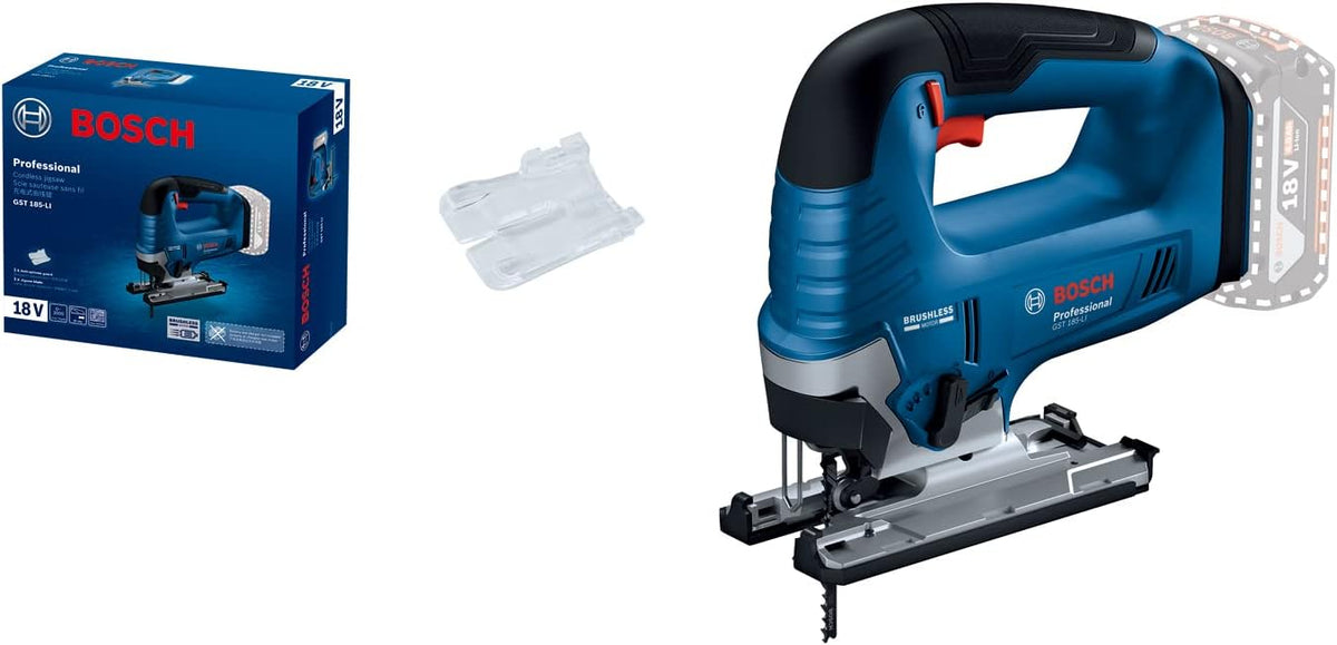 Bosch Professional, Stichsägen, Blau, 06015B3021 GST 185-LI Akku-Stichsäge Solo (Karton)