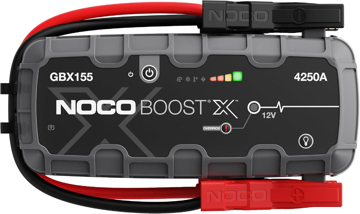 NOCO, Starthilfegeräte, 10,0 L, 8,0 L, Grau/Schwarz, Boost X GBX155 4250A Starthilfe Powerbank Benzin & Diesel