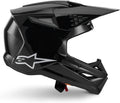 Alpinestars, Motocrosshelme, Schwarz/Grau, S-M3 Motocross Helm
