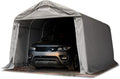 TOOLPORT, Pavillon, 4,8 m, Grau, Garagenzelt Carport 3, 3 x in Unterstand Lagerzelt PVC 800 N Plane und Stabiler
