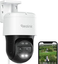 Reolink, Überwachungskamera, Weiss/Grau, 4K PTZ PoE Aussen mit Dual-Objektiv, TrackMix PoE