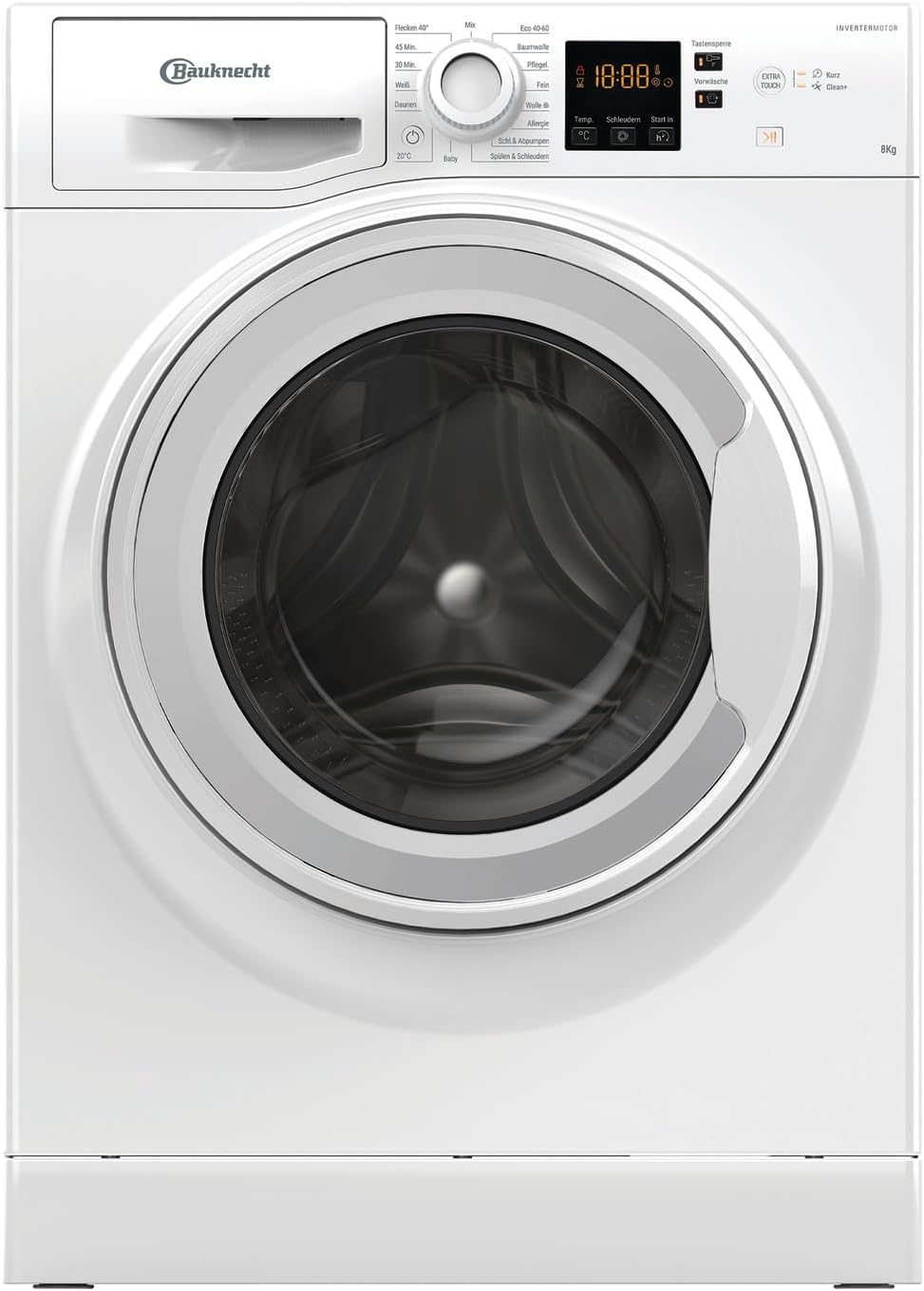 Bauknecht, Waschmaschine, 8 kg, Weiss, W8 W6400 A / / Frontlader / Digital Motion-Technologie /