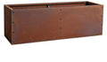 ESTEXO, Hochbeete-Kit, 120x40x40 cm, Stahl, vorgerostet; Farbe: Rot-Braun; Materialstärke: ca. 0,9 mm