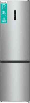 Gorenje, Kühl-Gefrierkombination, 60 ×200 ×59,2 cm, 331 L, 35dB, Grau, NRK620CA2XL4 Kühlgefrierkombination / Freistehend /