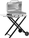 onlyfire, Gasgrill, Grau/Weiss, 3 Brenner Gas Grillwagen